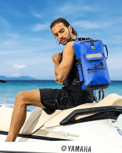 Dry Bag Backpack - color: Blue, size: 30L