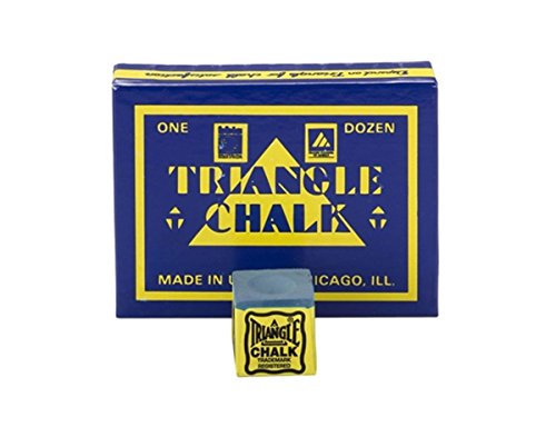 Triangle Chalk- (Box of 12) - Blue - color: Blue