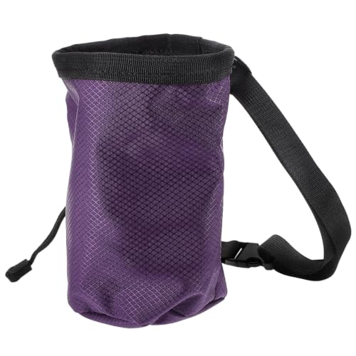 IMIKEYA Large Capacity Chalk Bag for Rock Climbing with Oxford Cloth and Fleece Material, User-Friendly Design Prevents Slipping, for Outdoor Climbing Activities and Bouldering Accessories