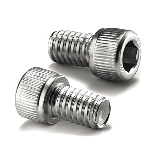 1/4-20 x 1/2" Socket Head Cap Screws Bolts, 20Pcs 304 Stainless Steel 18-8, Allen Socket Hex Drive, Full Thread, Bright Finish by SG TZH(with Hex Spanner) - size: 1/4-20 x 1/2"