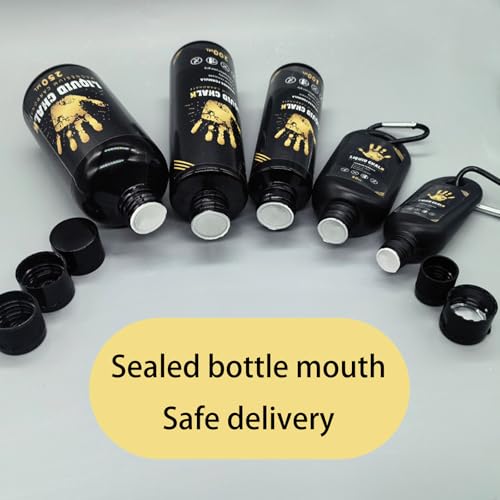 Liquid Chalks Gym Grip Enhancer Quick Drying Long Lasting Gel Body Bouldering Antislip Fluid Easy to Use Grip Enhancer - color: 200ml