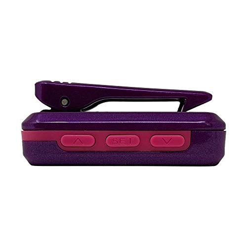 Gymboss Plus Interval Timer and Stopwatch and Gymboss Watchstrap - Bundle (Violet/Pink) - color: Violet / Pink