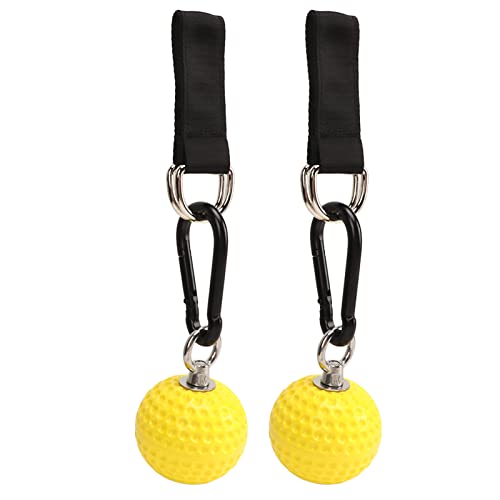 Power Grip Ball for Climbing and Pull Up With Anti Slip Design for Fitness Training, for Muscles and Hand Strengthening, 2.8" Diameter, 1 Pair Training Balls for Indoor and Outdoor Use