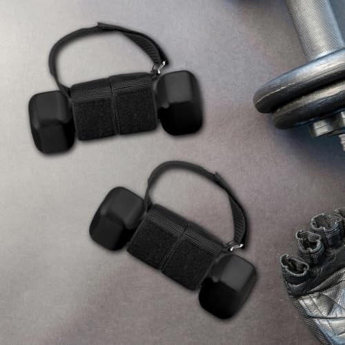 Dumbbell Barbell Loading Straps Weight Lifting Straps 1 Pair Heavy Duty Nylon Adjustable for Strength Enhancement and Workout Squats