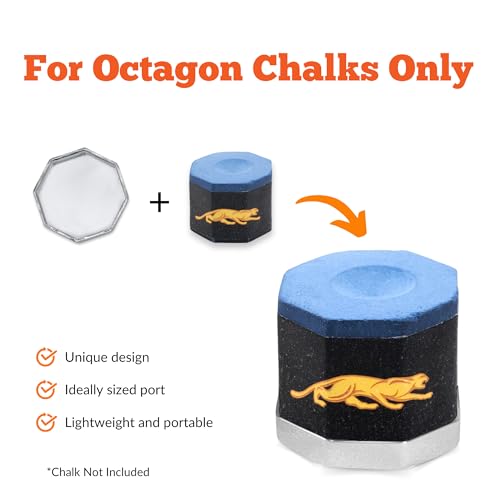 Metal Chalk Holder - style: Octagon