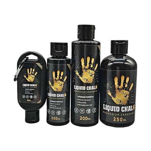 Liquid Chalks Gym Grip Enhancer Quick Drying Long Lasting Gel Body Bouldering Antislip Fluid Easy to Use Grip Enhancer - color: 200ml