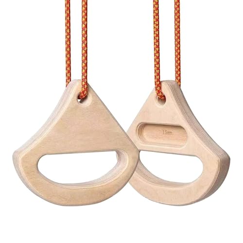 harayaa Climbing Hang Holds Fingerboard Wooden Pull for Home Outdoor