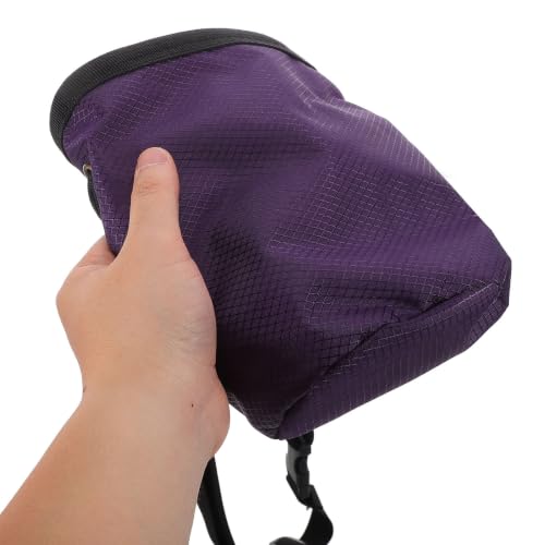 IMIKEYA Large Capacity Chalk Bag for Rock Climbing with Oxford Cloth and Fleece Material, User-Friendly Design Prevents Slipping, for Outdoor Climbing Activities and Bouldering Accessories