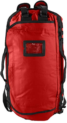 Element Equipment Trailhead Duffel Bag Shoulder Straps Waterproof Red Medium - color: Red, size: Medium 51 Liters