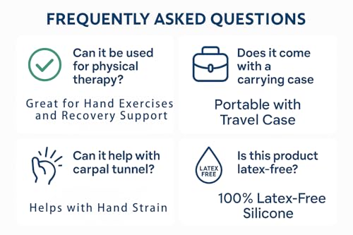 Finger Exerciser & Hand Therapy Equipment (2-Pack) – Finger Stretcher for Finger Strengthening, Grip Training, and Physical Therapy | Hand Exercise Web with Dual Resistance Levels