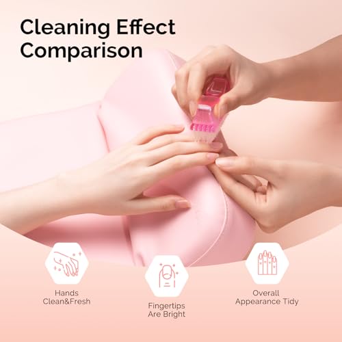 MelodySusie 14PCS Manicure Tools Kit Nail Care Set | Nail File,Cuticle Trimmer and Pusher,Mini Sandpaper,Nail Brush and Rose Cuticle Oil 25ML - size: 14Pcs Rose