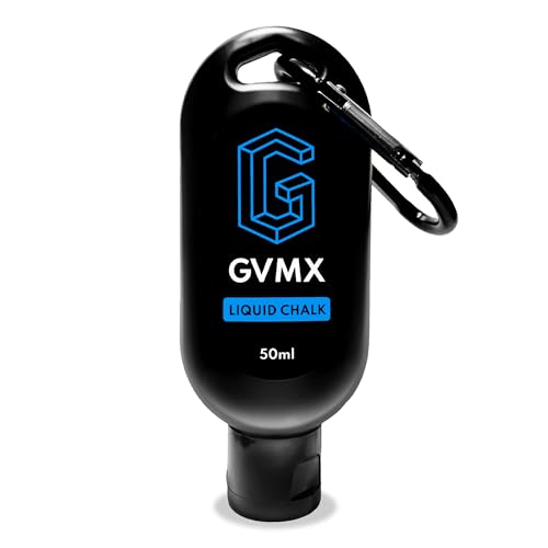 50ML/100ML/400ML Superior Grip Premium Liquid Chalk. Long Lasting Mess-Free Gym Chalk for Weightlifting, Gymnastics, Climbing. Fast Drying Refillable Gym Accessories. Package May Vary. - style: 50ML - 1 Pack