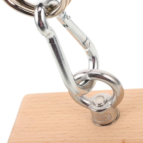 VICASKY Grip Strength Trainer Made of Sturdy Wood Wooden with Adjustable Resistance and Modular Design and Lifting, Ergonomic Block Shape for Gym Grip Training for Athletes and Climbers