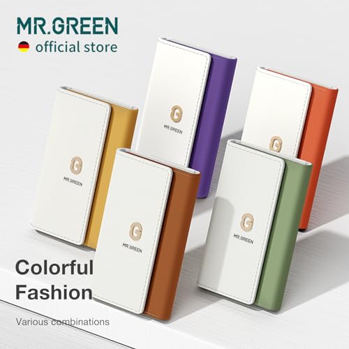 MR.GREEN Colorful Manicure Set Practical Pedicure Kits Nail Clippers Personal Care Tools Facial Hair Scissors with Fashion Case (Mr-6681 Green) - color: Mr-6681 Green