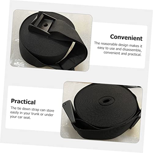 Veemoon Heavy Duty Mattress Connector Straps 2-Piece Binding Band for Camping Tent and Outdoor Use Nylon Wear-Resistant Secure Buckle Design