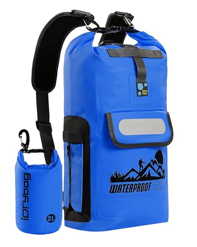 Dry Bag Backpack - color: Blue, size: 20L