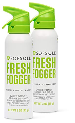 Sof Sole Fresh Fogger Shoe, Gym Bag, and Locker Deodorizer Spray - style: 2 Pack
