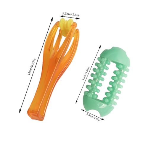 2 Pack Finger Massager Roller Set Hand Massager Trigger Finger Therapy Tool for Arthritis and Joint Pain Relief Blood Flow Circulation Improvement Repetitive Strain Relief Carpal Tunnel Symptom