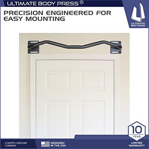 Ultimate Body Press Wall Mounted Doorway Pull Up Bar - style: Angled Ergonomic Bar