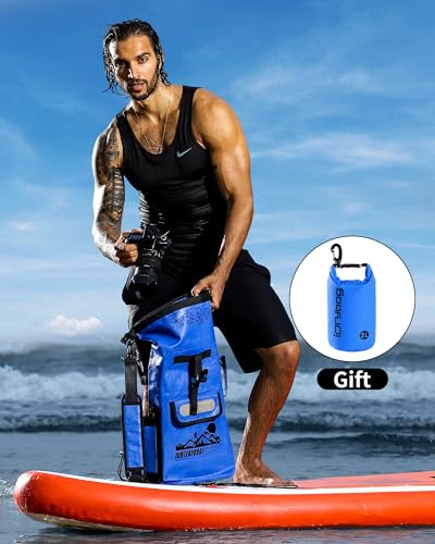 Dry Bag Backpack - color: Blue, size: 20L