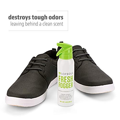 Sof Sole Fresh Fogger Shoe, Gym Bag, and Locker Deodorizer Spray - style: 2 Pack