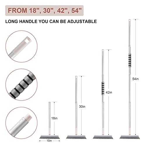 Dusters for Cleaning and Grout Brush with Long Handle Kit