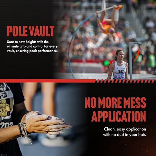 STYK Vaulter Magazine - Enhanced Liquid Chalk, No Mess, Work Out Chalk, Grip Boost, for Weightlifting, Gymnastics, Rock Climbing, Bodybuilding, Pole Vault, Crossfit, and More, Liquid Hand Chalk - style: 95ml Scented