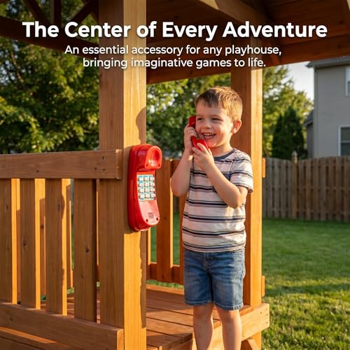 Swing Set Toy Phone with Number Keys for Kids
