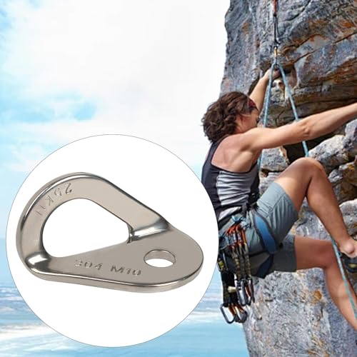 harayaa Climbing Anchor Stainless Hanger Bolt Anchor Secure Climbing Bolt Quick Setup Compact Design Suitable for Sports Climbing Home Gym Outdoor - size: M10