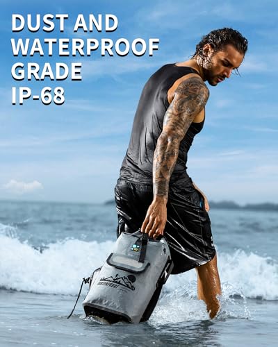 Dry Bag Backpack - color: Grey, size: 40L