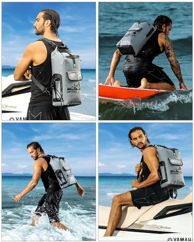 Dry Bag Backpack - color: Grey, size: 40L