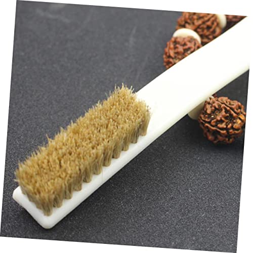 VALICLUD 2Pcs Boars Hair Stone Cleaning Brush for Climbing and Bouldering Handle Outdoor Sports Tool for Climbing Enthusiasts and Rock Lovers