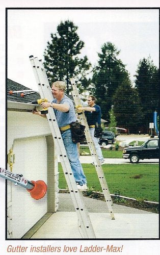 Ladder Stabilizer, American Made Heavy Duty Standoff Fits Most Ladders, Secure Roof and Wall Extension Accessory, Gutter Protection Tool, 25 Years Proven Safety, 5 Year Limited Warranty
