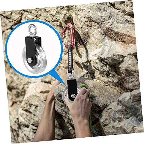 OUNONA 1pc Silent Gym Bearing Lifting Pulley System for Strength Training Ultra-Silent Bearing Heavy-Duty Smooth Rope Suitable for Home Gym and Fitness Equipment