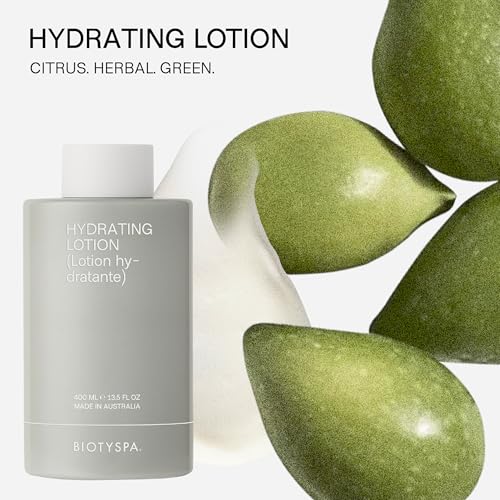 biotyspa Daily Essentials - Hydrating Shower Gel & Body Lotion with Hyaluronic Acid, Niacinamide & Aloe Vera - Cleanses & Moisturizes - Organic, Vegan, Made in Australia - 2pc Set - 400ml Each - size: 13.53 Fl Oz (Pack of 2)