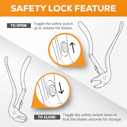 EZPIK Thick Toe Nail Clippers for Seniors with Nail File Set, Ergonomic Nail Cutter with 4.8” Long Handle, Angled Head & Stainless Steel Blades, Comfortable Toenail Clippers for Weak & Arthritic Hands