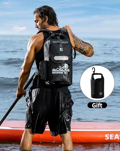 Dry Bag Backpack - color: Black, size: 40L