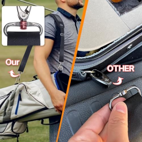 59 Inch Shoulder Straps, Soft with Ultra-Thick Fixed Shoulder Pad, Two Way Independently Adjustable Buckle Replacement Straps for Laptop Bag Messenger Bag Tool Bag Luggage,Black - color: Black, size: 59 inch