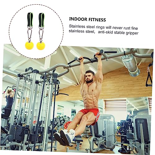 Climbing Ball Hanging Rings Hand Grip Strength Exerciser Wrist Strengthener for Outdoor Sports Like Climbing Wrestling Gymnastics