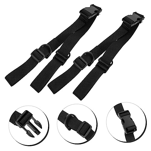 BESPORTBLE 2pcs Adjustable Strap Buckle Utility Straps Quick Release for Tents Backpacks and Yoga Mats Webbing Fasteners for Convenient Cargo Securing