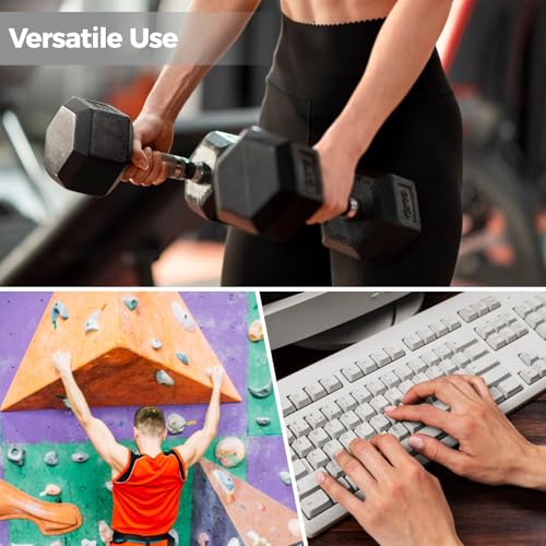 Finger Stretcher, Hand Strengthener, Adjustable Grip Exerciser With 30 Silicone Bands 40/60/75 Lbs For Exercise, Climbing, Injury Rehabilitation