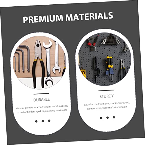 Heavy Duty Hardware Storage Hanging Board Tool Pegboard Organizer Garage Pegboard Accessory