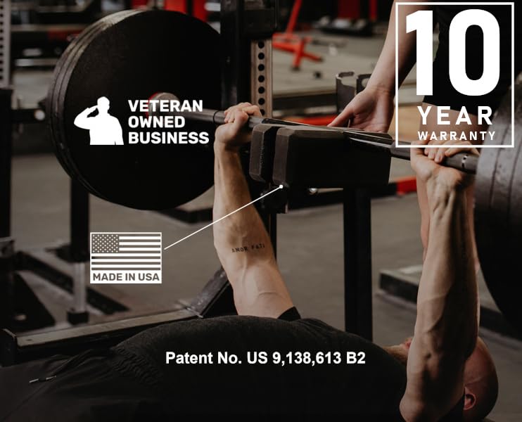 Adjustable Bench Press Board – All-in-One Barbell Press Training Tool for Powerlifting & Strength Training - color: 1-1/2-2 Board (.75" - 3")