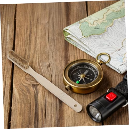Bouldering Brush Rock Climbing Hold Cleaner with Ergonomic Wood Handle and Rapid Drying Bristles for Indoor and Outdoor Climbing Use
