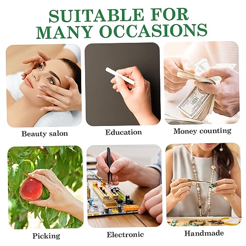 Finger Picking Prevention 200pcs Cotton Finger Caps Fabric Protective Cover
