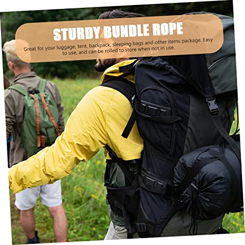 BESPORTBLE 2pcs Adjustable Strap Buckle Utility Straps Quick Release for Tents Backpacks and Yoga Mats Webbing Fasteners for Convenient Cargo Securing