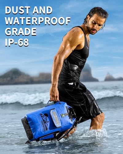 Dry Bag Backpack - color: Blue, size: 40L