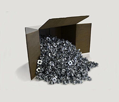 Escape Climbing Four Pronged Zinc T-Nut | Durable Steel Hardware for Rock Climbing Holds | Easy Install (100)