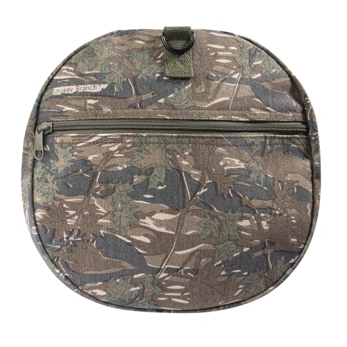 Rothco Heavy-Duty Canvas Shoulder Duffle Bag - Rugged Travel Gym Gear Equipment Bag - color: Smokey Branch Camo, size: 19 Inches