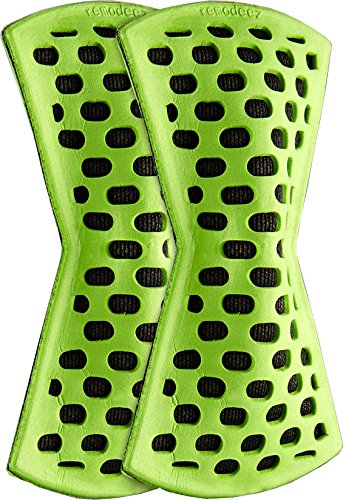 Remodeez Activated Charcoal Shoe Deodorizer, Green, 1 Pair